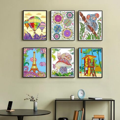 Kalysky Easy and Cozy Adult Coloring Book Set, 3 Stress Relief Coloring Books for Adults Relaxation, Flower Inspirational Quotes Coloring Books in Saudi Arabia