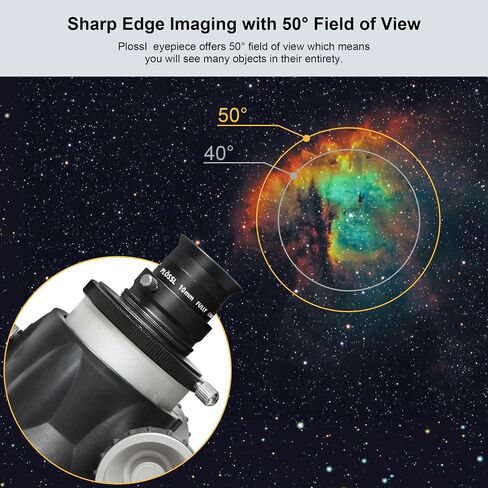 Alstar 1.25 Inch Plossl Telescope Eyepiece Set - 8mm 15mm 40mm Fully Multicoated Optical Lens for 1.25inch Astronomic Telescope and Astronomy Filters - 4 Element Plossl Design in Saudi Arabia