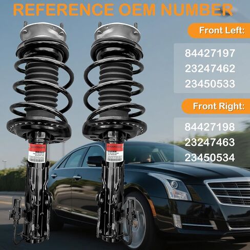 84176675 2 قطعة مجموعة ممتص صدمات الهواء الخلفي لكاديلاك إسكاليد ESV، لسيارة تشيفي سوبربان تاهو، لسيارة جي إم سي يوكون XL 2015-2020 23151122 23267007 in Kuwait