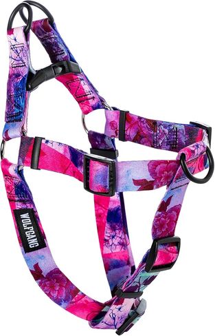 Wolfgang Heavy Duty Adjustable Dog Harness, Pull-Tested to Over 800 lbs for Walking & Training, StarryWolf Print, Large in Kuwait