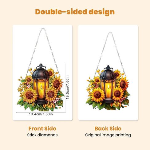 MXJSUA Gnome Halloween Special Shaped Hanging Diamond Painting Art Kits for Adults, Crystal Rhinestone Acrylic Gem Art Pendant Ornaments Kit for Home Decoration and Gift in Saudi Arabia