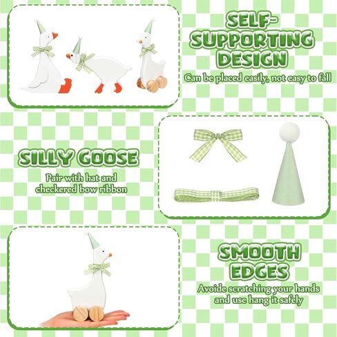 3 Set One Silly Goose Birthday Decorations 6 Inch Silly Goose Birthday Table Centerpieces Pink Funny 1st Party Supplies Wooden Geese Push Pull Figurine Shelf Table Decor for Baby Shower Photo Prop in Saudi Arabia