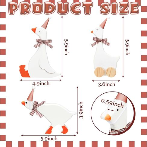 3 Set One Silly Goose Birthday Decorations 6 Inch Silly Goose Birthday Table Centerpieces Pink Funny 1st Party Supplies Wooden Geese Push Pull Figurine Shelf Table Decor for Baby Shower Photo Prop in Saudi Arabia