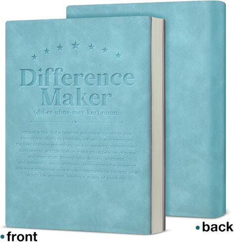Difference Maker Leather Journal Notebook Thank You Gifts for Coworkers Boss Mentor Leader Teacher in Kuwait