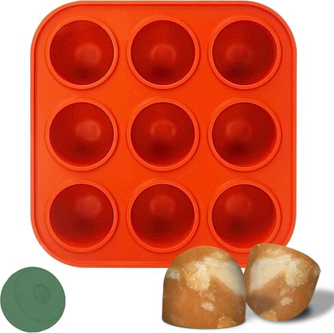 9-cavity سيليكون الكلب المجمدة الكلب علاج Woof Pupsicle & Power Pupsicle كبيرة 25-75 رطل ، العفن علبة الكلاب المجمدة القابلة لإعادة الاستخدام لعبوانيك لاعب Pupsicle in Saudi Arabia