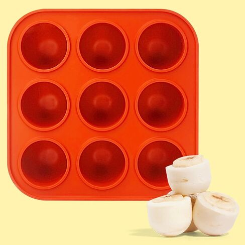 9-cavity سيليكون الكلب المجمدة الكلب علاج Woof Pupsicle & Power Pupsicle كبيرة 25-75 رطل ، العفن علبة الكلاب المجمدة القابلة لإعادة الاستخدام لعبوانيك لاعب Pupsicle in Saudi Arabia