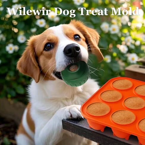 9-cavity سيليكون الكلب المجمدة الكلب علاج Woof Pupsicle & Power Pupsicle كبيرة 25-75 رطل ، العفن علبة الكلاب المجمدة القابلة لإعادة الاستخدام لعبوانيك لاعب Pupsicle in Saudi Arabia