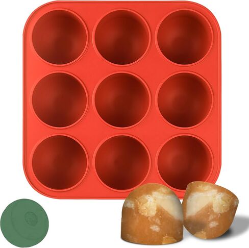 9-cavity سيليكون الكلب المجمدة الكلب علاج Woof Pupsicle & Power Pupsicle كبيرة 25-75 رطل ، العفن علبة الكلاب المجمدة القابلة لإعادة الاستخدام لعبوانيك لاعب Pupsicle in Kuwait