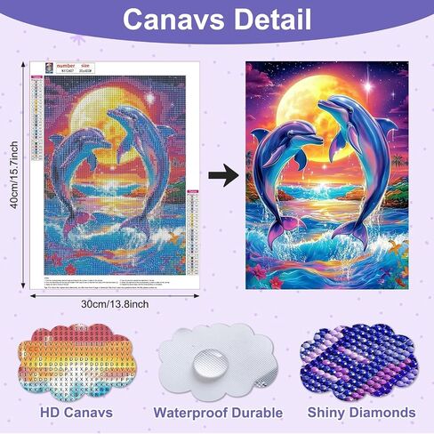 AIRDEA Diamond Art Paintings Kits for Adults,Colorful Truck Diamond Art Kits for Adults,12x16 Inch DIY Diamond Art Kits Starry Sky,Diamond Art Painting Set Complete for Beginner in Saudi Arabia