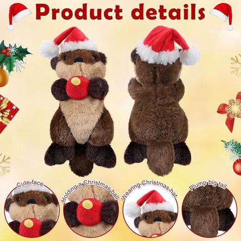 Sea Otter Stuffed Animal Plush Floating River Otter Cute Plushie Toys Stuffed Animal Girlfriend Boyfriend Ocean Birthday Mother Day Plush for Mom Gift(Heart) in Saudi Arabia