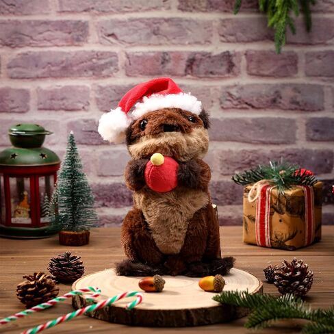 Sea Otter Stuffed Animal Plush Floating River Otter Cute Plushie Toys Stuffed Animal Girlfriend Boyfriend Ocean Birthday Mother Day Plush for Mom Gift(Heart) in Saudi Arabia