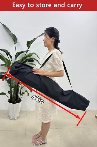 شاشة العرض مع الوقوف في الهواء الطلق 60 بوصة 4K HD 1.5 شاشة فيلم مقاومة للتجاعيد ، زاوية عرض 160 درجة ، شاشة إسقاط لليلة الفيلم والداخلية 【60in】 in Kuwait