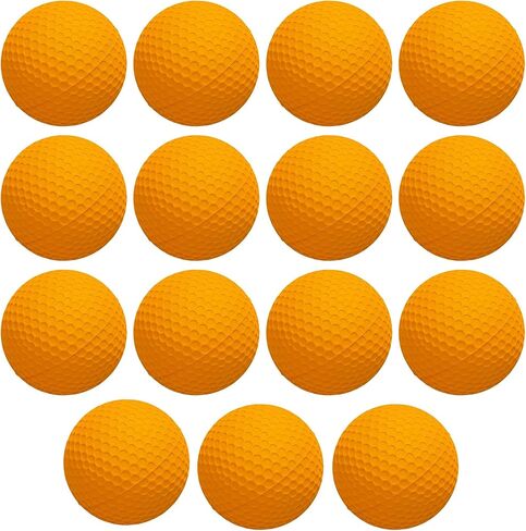 D-Xam Foam Golf Balls Bulk Practice Golf Ball Multicolor 41mm Soft | شعور طويل الأمد وواقعي | استخدام طيران محدود في الداخل في الهواء الطلق التدريب على الفناء الخلفي in Kuwait