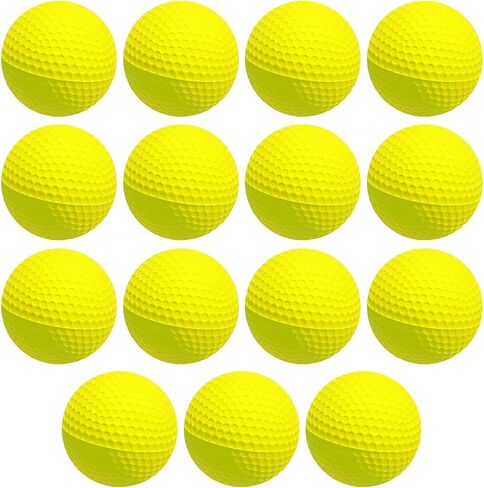 D-Xam Foam Golf Balls Bulk Practice Golf Ball Multicolor 41mm Soft | شعور طويل الأمد وواقعي | استخدام طيران محدود في الداخل في الهواء الطلق التدريب على الفناء الخلفي in Kuwait