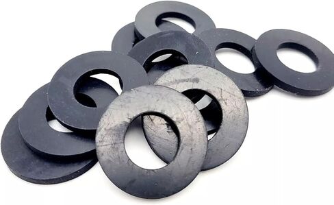 5/8 "معرف المطاط غسالات مسطحة 1 1/4" OD X 1/8 "فواصل حشية EPDM السميكة للسباكة ، إصلاح صنبور ، السيارات ، DIY ، أدوات المتجر ، أختام المعدات 5/8 × 1/4 × 1/8 (6 حزمة) in Kuwait