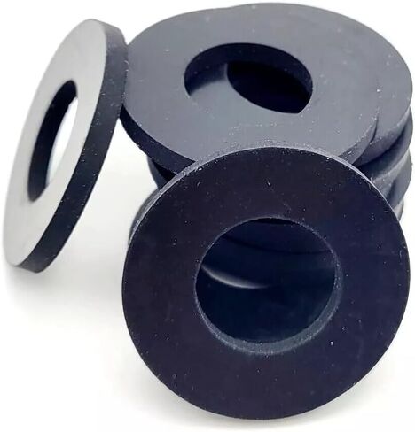 5/8 "معرف المطاط غسالات مسطحة 1 1/4" OD X 1/8 "فواصل حشية EPDM السميكة للسباكة ، إصلاح صنبور ، السيارات ، DIY ، أدوات المتجر ، أختام المعدات 5/8 × 1/4 × 1/8 (6 حزمة) in Kuwait