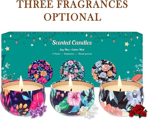 Outdoor Indoor Lemon Grass Candles, 3 Packs of 2.5 Ounces, Burn Emergency Candles for up to 10 Hours in Kuwait