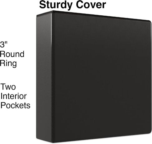 Staples 374818 1/2 بوصة ببساطة عرض المجلدات مع حلقات مستديرة بيضاء in Saudi Arabia