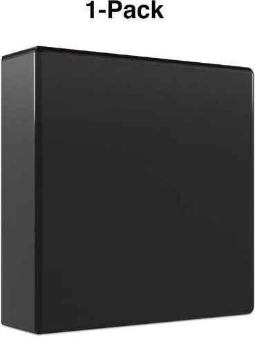 Staples 374818 1/2 بوصة ببساطة عرض المجلدات مع حلقات مستديرة بيضاء in Saudi Arabia