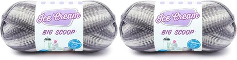 Lion Brand Yarn Ice Cream Big Scoop Yarn, Tutti Frutti in Kuwait
