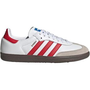 حذاء رياضي رجالي من Adidas Samba OG (صمغ عنابي، نظام مقاسات الأحذية الأمريكية، للكبار، للرجال، رقمي، متوسط، 9) in Saudi Arabia