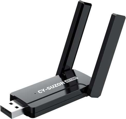 WiFi Adapter for Desktop PC, AX900 USB WiFi 6 Adapter with 5GHz/2.4GHz Dual Band, Bulit-in Driver for Windows 10/11 (AX900) in Saudi Arabia