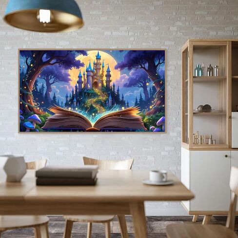 5D Large Diamond Art Painting,Four Season Diamond Art Kits for Adults,DIY Full Drill Crystal Rhinestone Arts and Crafts,bird Flowers mountain Art Painting with Diamond Home Wall Decor 27.5 X 15.7inch in Kuwait