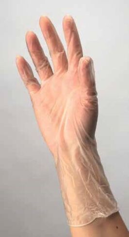 Cardinal Health™ Clear Vinyl Exam Gloves, XL, 100EA/BX in Saudi Arabia