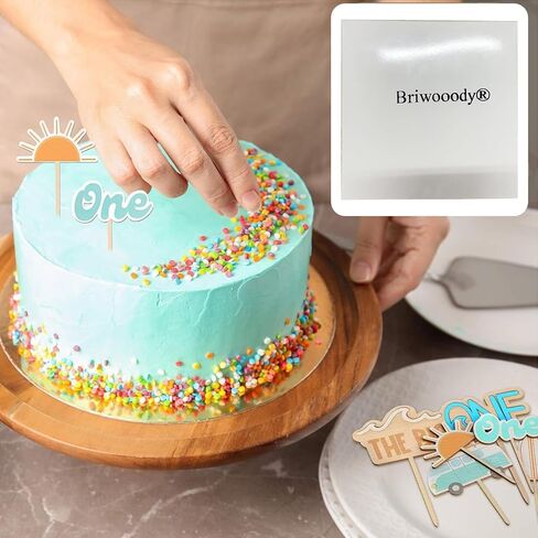 13 Pcs the Big One Cake Topper Wooden 1st Birthday Decorations Cupcake Photo Props for First Anniversary Holiday Birthday Party in Saudi Arabia