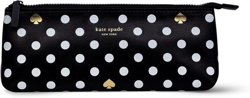 Kate Spade New York Pen and Pencil Case مع لوازم المكاتب ، وتشمل Zip Pouch 2 أقلام الرصاص ، ومرحى ، وممحاة ، وحاكم ، والطلاء بالأرقام in Kuwait