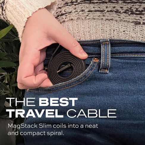 Statik MagStack Magnetic USB C Cable Charging Station - Compatible with Apple Watch Only, Clutter-Free Portable in Saudi Arabia