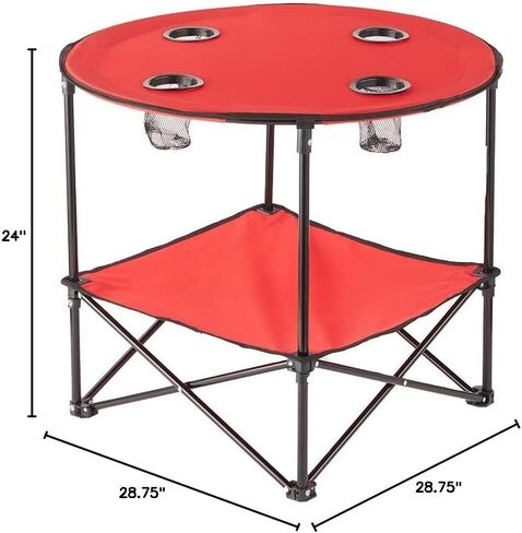 مجموعة النزهة القابلة للطي محمولة مجموعة Lakeside مع تخزين مقاعد البدل in Kuwait