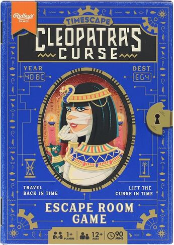 Ridley's Timescape: Jane Austen - لعبة Escape Room - سافر مرة أخرى في الوقت المناسب لمساعدة جين على حل الجريمة - القابلة للتشغيل والقابلة لإعادة الالتقاط - Date Night المفضلة - 1+ لاعبين تتراوح أعمارهم بين 12+ و 90 دقيقة من اللعب in Saudi Arabia