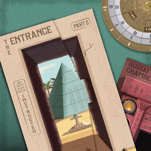 Ridley's Timescape: Jane Austen - لعبة Escape Room - سافر مرة أخرى في الوقت المناسب لمساعدة جين على حل الجريمة - القابلة للتشغيل والقابلة لإعادة الالتقاط - Date Night المفضلة - 1+ لاعبين تتراوح أعمارهم بين 12+ و 90 دقيقة من اللعب in Saudi Arabia