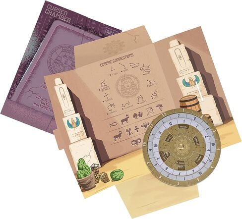 Ridley's Timescape: Jane Austen - لعبة Escape Room - سافر مرة أخرى في الوقت المناسب لمساعدة جين على حل الجريمة - القابلة للتشغيل والقابلة لإعادة الالتقاط - Date Night المفضلة - 1+ لاعبين تتراوح أعمارهم بين 12+ و 90 دقيقة من اللعب in Saudi Arabia