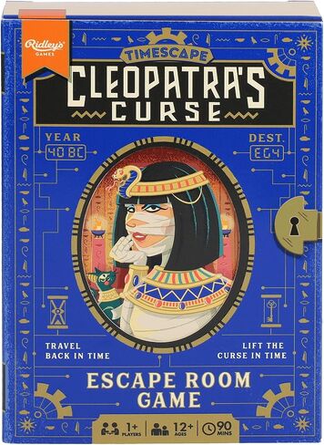 Ridley's Timescape: Jane Austen - لعبة Escape Room - سافر مرة أخرى في الوقت المناسب لمساعدة جين على حل الجريمة - القابلة للتشغيل والقابلة لإعادة الالتقاط - Date Night المفضلة - 1+ لاعبين تتراوح أعمارهم بين 12+ و 90 دقيقة من اللعب in Saudi Arabia