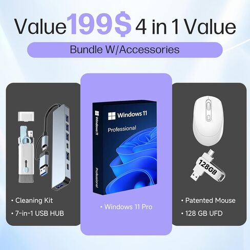 HP 27 inch All-in-One Desktop PC-عرض FHD ، الجيل الثالث عشر Intel Core I7-1355U ، Intel Iris XE Graphics ، Windows 11 Pro & Microsoft Office Lifetime (64 GB RAM ، 1 TB SSD) in Kuwait