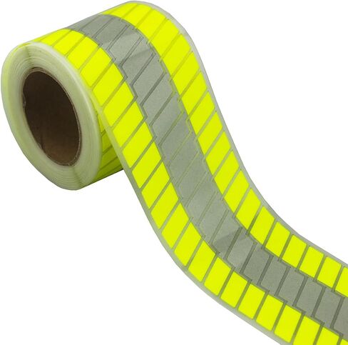 High Visibility Silver Reflective Heat Transfer Vinyl Iron On Tape for Clothing Fluorescent Red Striped-2# (2 Inch x 5 Yard) in Kuwait