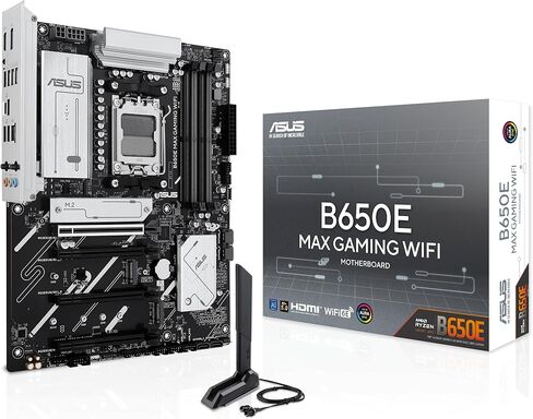 ASUS PRIME B850-PLUS WIFI AMD AM5 AMD B850 ATX Motherboard ، DDR5 ، PCIE 5.0 Ready ، 3x M.2 ، Wi-Fi 6E ، 2.5GB LAN ، DisplayPort ، HDMI ™ ، USB 10GBPS Type-A & type-C® in Kuwait