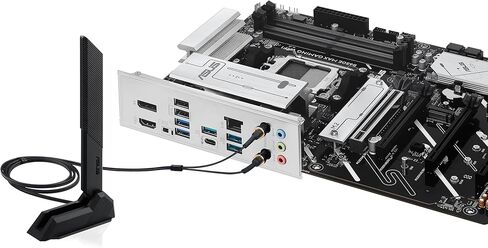 ASUS PRIME B850-PLUS WIFI AMD AM5 AMD B850 ATX Motherboard ، DDR5 ، PCIE 5.0 Ready ، 3x M.2 ، Wi-Fi 6E ، 2.5GB LAN ، DisplayPort ، HDMI ™ ، USB 10GBPS Type-A & type-C® in Kuwait