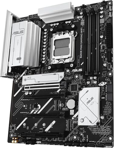 ASUS PRIME B850-PLUS WIFI AMD AM5 AMD B850 ATX Motherboard ، DDR5 ، PCIE 5.0 Ready ، 3x M.2 ، Wi-Fi 6E ، 2.5GB LAN ، DisplayPort ، HDMI ™ ، USB 10GBPS Type-A & type-C® in Kuwait