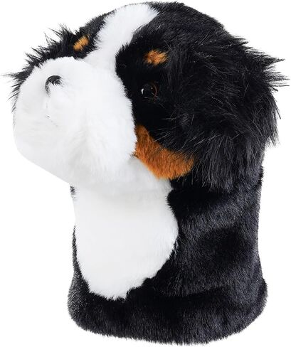 Craftsman Golf Golden Retriever Dog Plush Soft Animal Driver Cover Headcover Travel Protector in Saudi Arabia