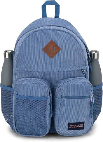 حقيبة الظهر Jansport Granby Remix - Work أو Travel أو Laptop Bookbag أو Black Corduroy in Saudi Arabia