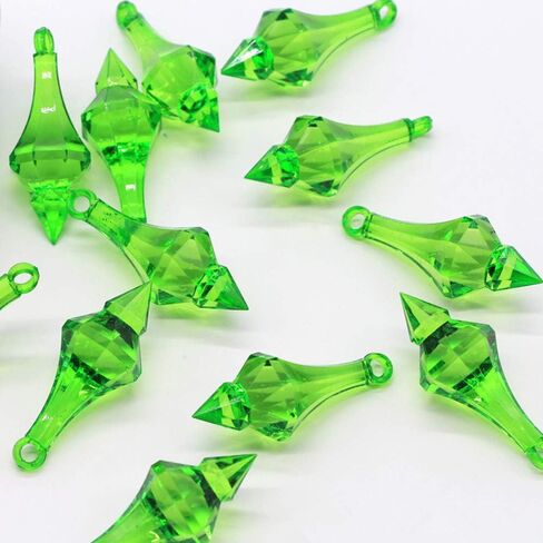 Liying Acrylic Chandelier Drops, 130 Pcs Acrylic Chandelier Pendant for Wedding Decorations, Bridal Shower Decorations, Table Centerpiece Decorations (Clear) in Kuwait