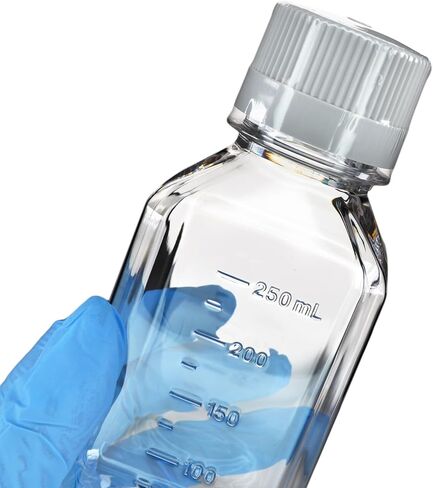 EISCO-حزمة من 24 ، 500 مل من زجاجات الوسائط PETG مع أغطية HDPE ، غير ستيري ، مربعة ، مقاومة للتسرب ، واضحة للعبث ، ومختبر ، مثالية للكواشف المختبرية ، المخازن المؤقتة ومعالجة الأدوية الحيوية in Saudi Arabia