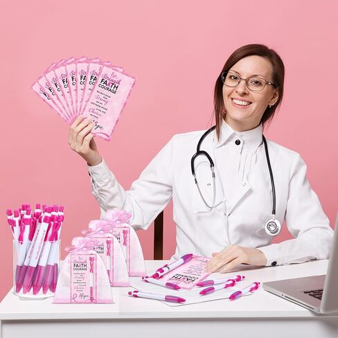 Marspark 30 Sets St. Patrick's Day Gifts Bulk Green Shamrock Ballpoint Pens and Greeting Cards Set with Bag Twist Tie for St Patricks Day Employees Staff School Office Irish Party Favor Supplies in Kuwait