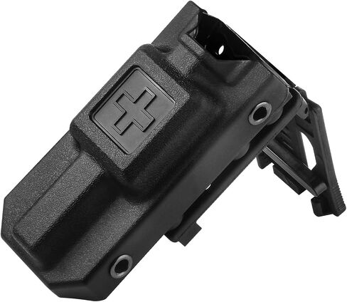 Locking Clip Tourniquet Holder, JUNESEAKER Tourniquet Pouch for Gen 7 C-A-T and Older, Universal Belt Upgraded Clip Holder Gift Box (Tourniquet Not Included) in Saudi Arabia