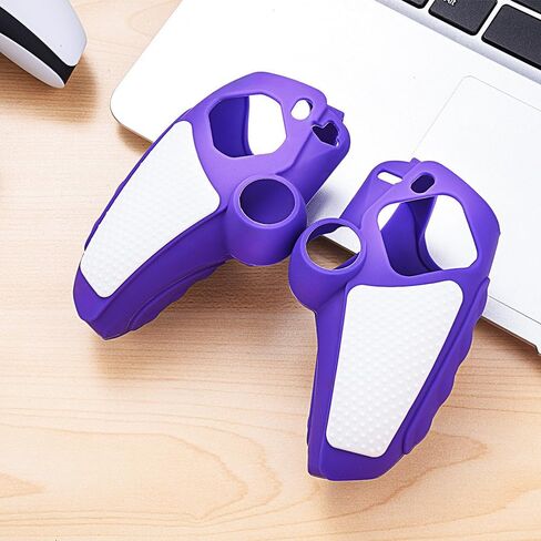 Silicone Grip Cover Case for PlayStation Portal, Anti-Slip Controller Protective Sleeve Ergonomic Handle Case with 2 Thumb Grip Caps for PS Portal Gaming Accessories (Black) in Kuwait