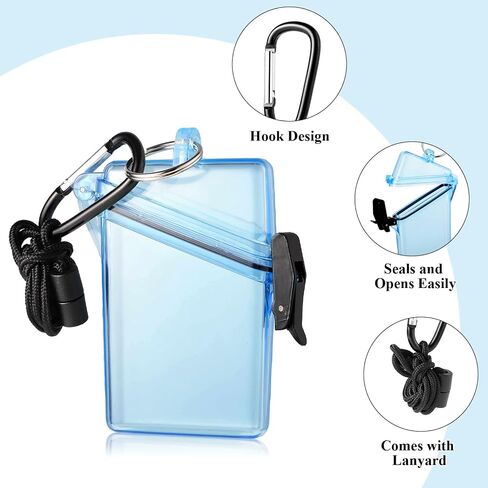 BESARME 3 Pack Packrabling ID ID CASE CASE CLAY CLEAR VERTICAL ID CARD WATHER LANYAD in Saudi Arabia