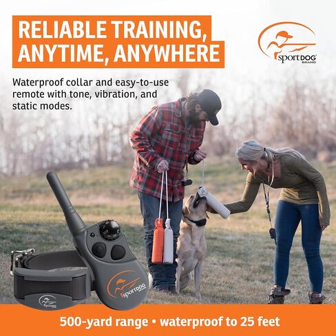 SportDOG Brand FieldTrainer 425X Remote Trainer - 500 Yard Range - Rechargeable Dog Training Collar with Static, Vibrate, and Tone - SD-425X in Saudi Arabia
